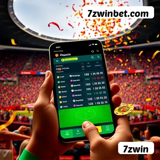 Aplicativo móvel 7zwin para iOS e Android